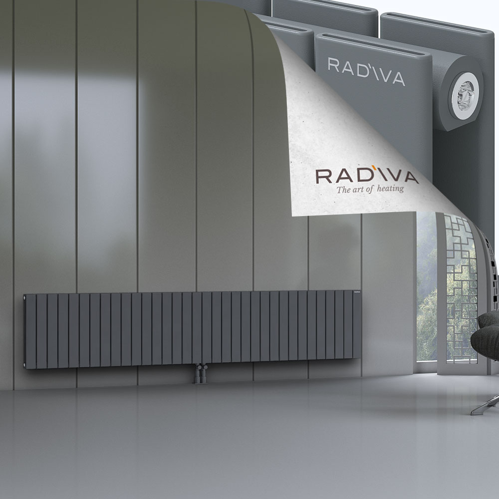 Oti Radiateur En Aluminium 500x2512 Anthracite - 2