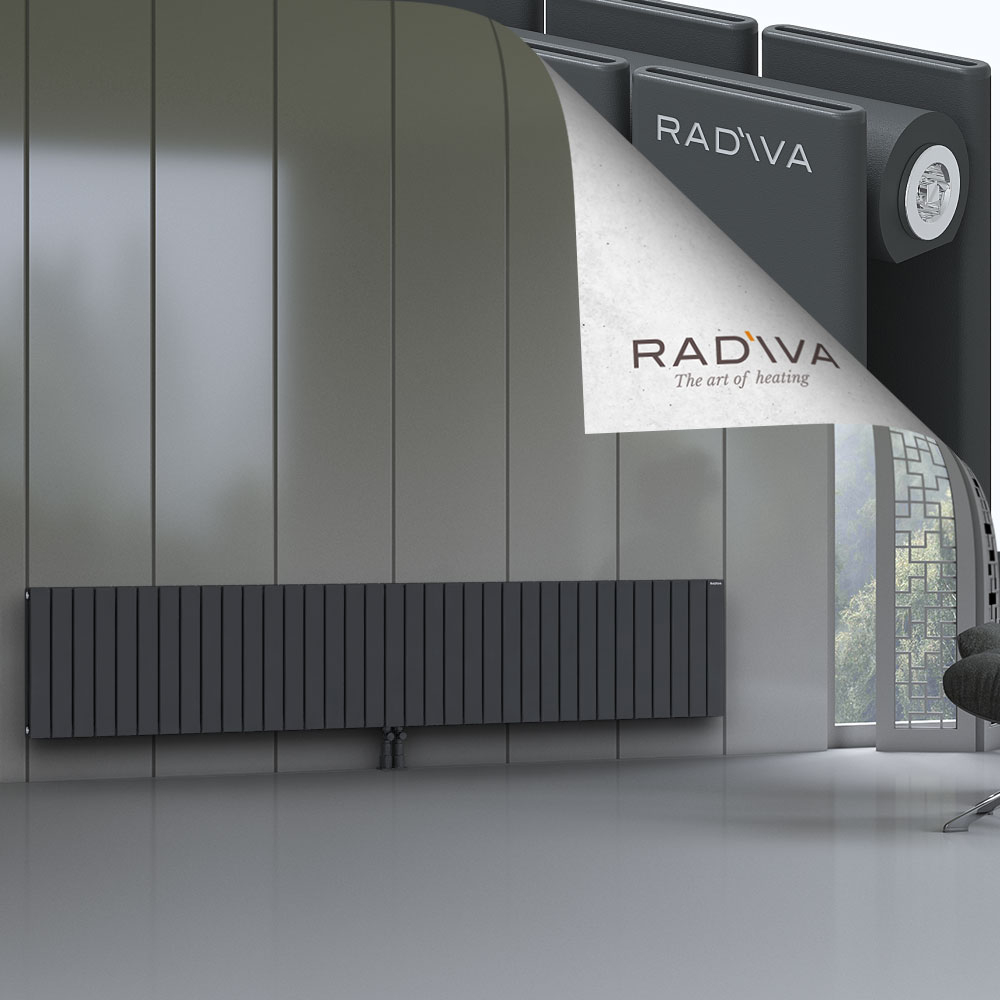 Oti Radiateur En Aluminium 500x2586 Anthracite Foncé - 2