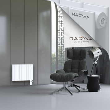Oti Radiateur En Aluminium 500x662 Blanc Bas à droite 50mm