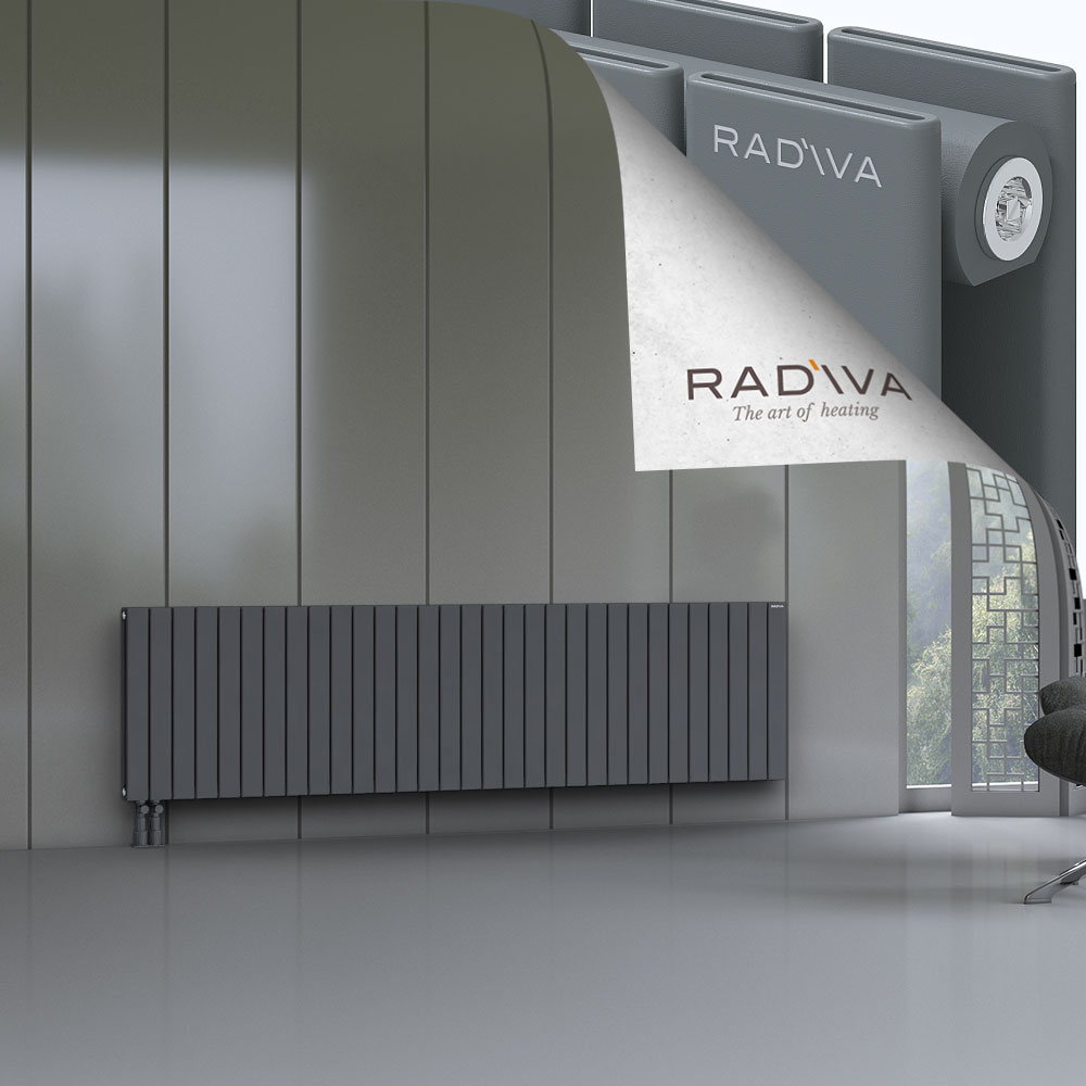 Oti Radiateur En Aluminium 600x2290 Anthracite - 4