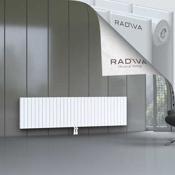 Oti Radiateur En Aluminium 600x2290 Blanc Bas Milieu 50mm