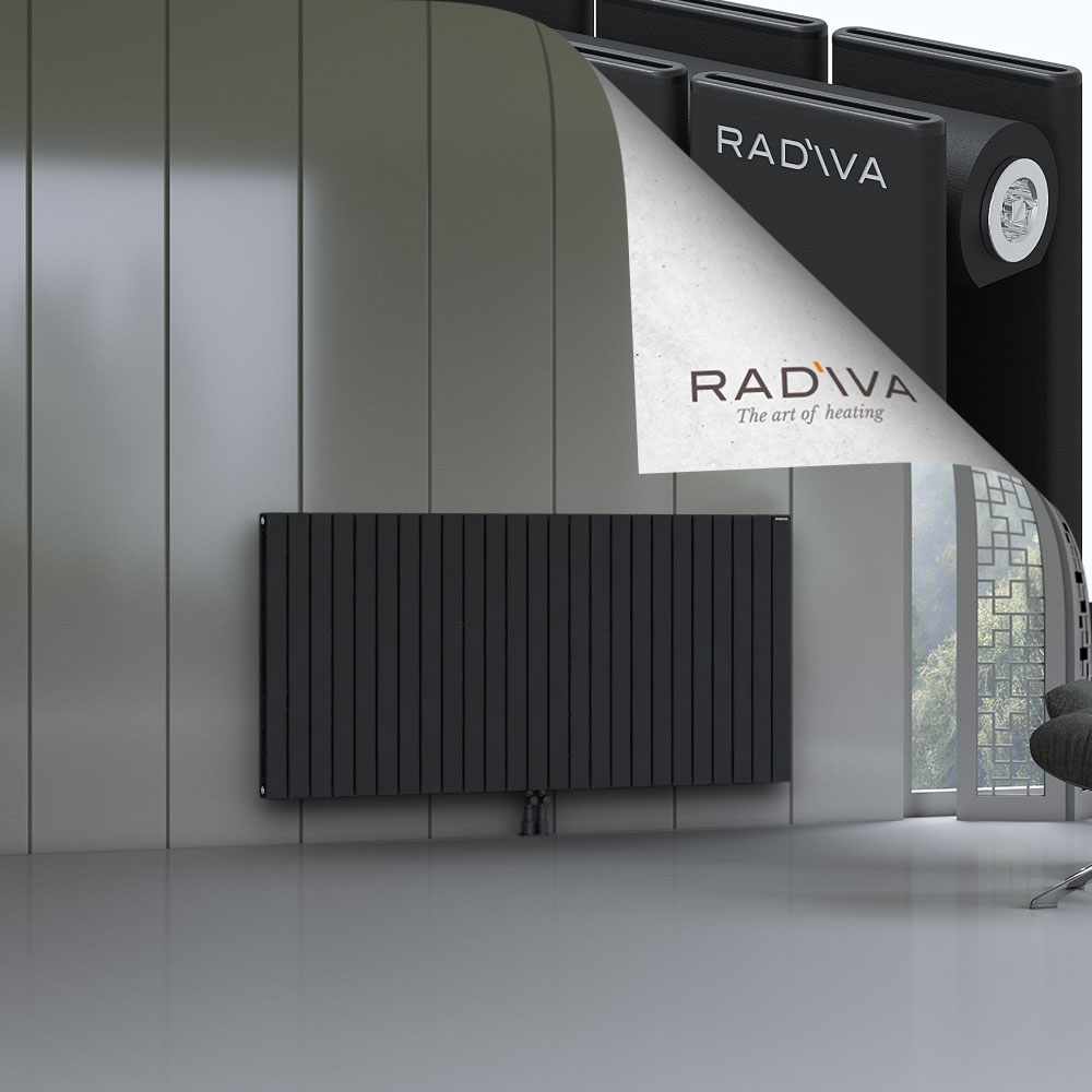 Oti Radiateur En Aluminium 900x1846 Noir - 2