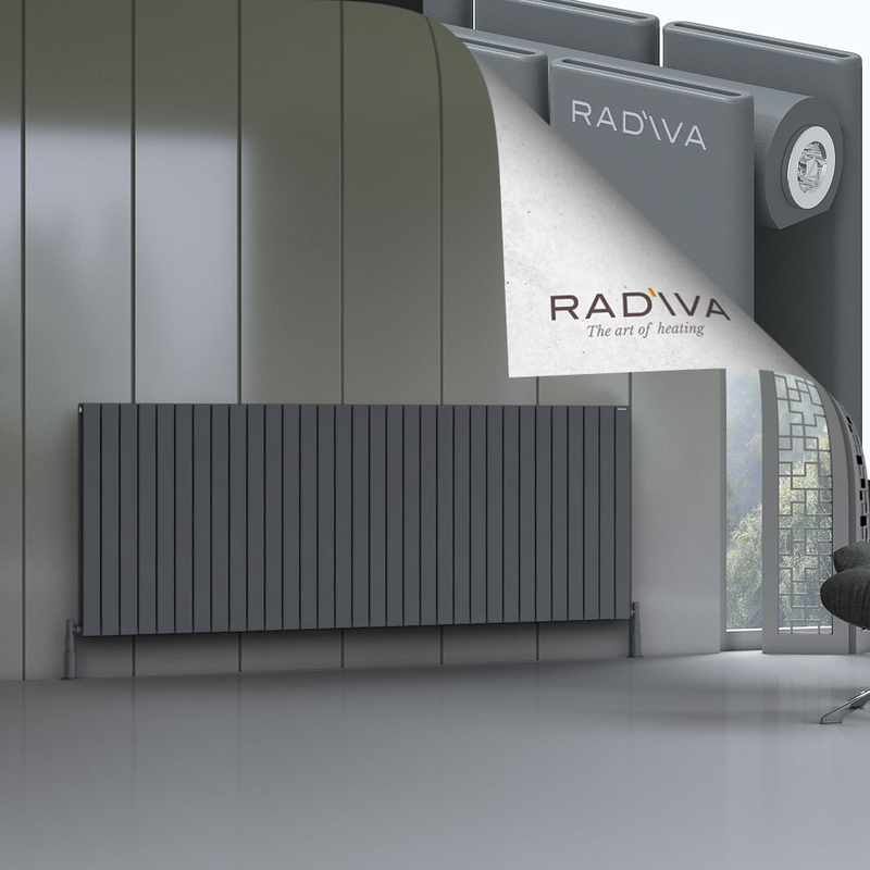Oti Radiateur En Aluminium 900x2364 Anthracite 