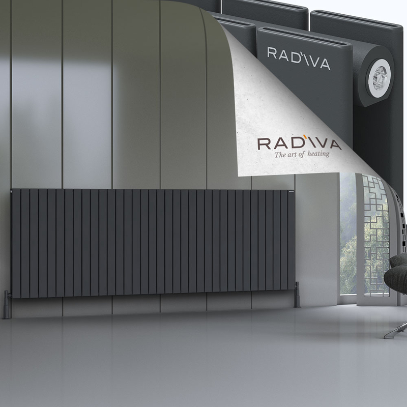 Oti Radiateur En Aluminium 900x2586 Anthracite Foncé 