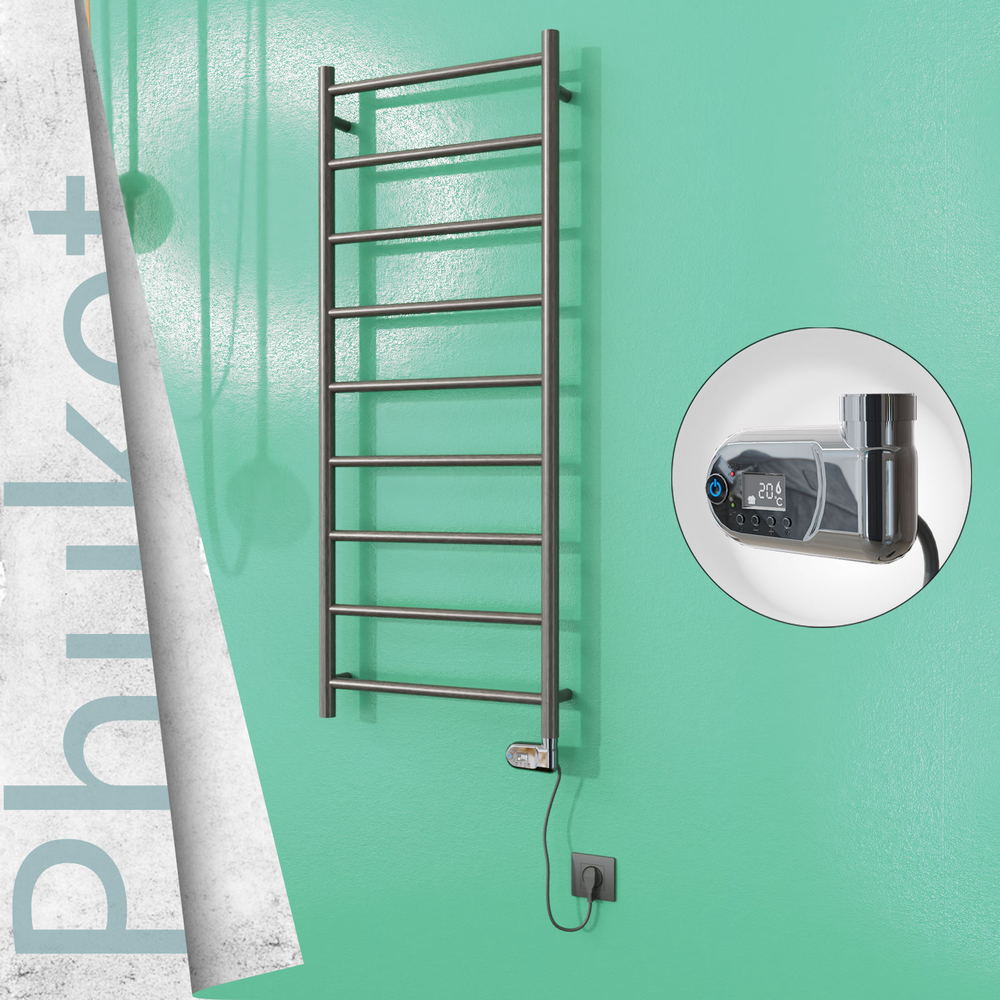 Phuket Electric Towel Warmer 200 W 500x1200 Satine Finish (Thesis Thermostat) - 1