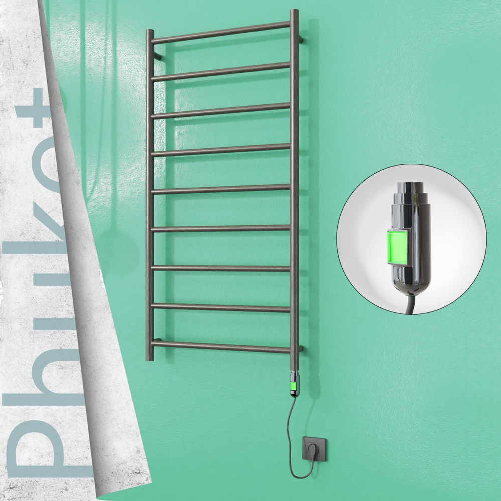 Phuket Electric Towel Warmer 200 W 600x1200 Satine Finish (On/Off) - 1