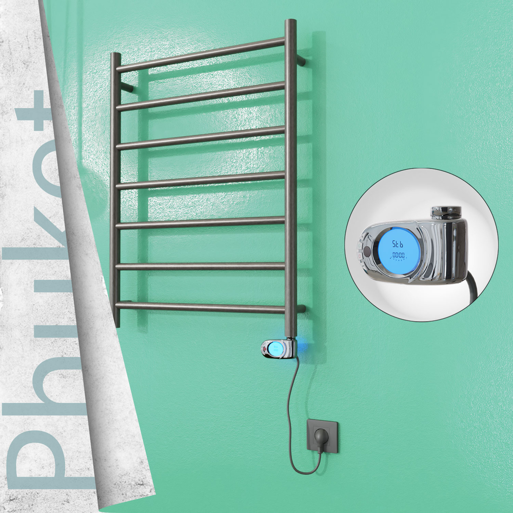 Phuket Electric Towel Warmer 200 W 600x800 Satine Finish (Musa Thermostat) - 1