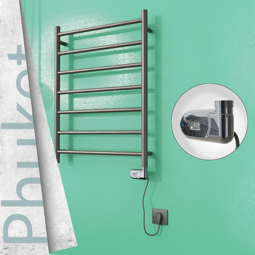 Phuket Electric Towel Warmer 200 W 600x800 Satine Finish (Thesis Thermostat) - 1