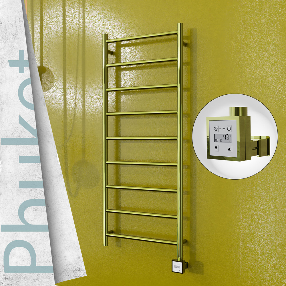 Phuket Electric Towel Warmer 500x1200 Gold Ktx3 200 W - 1