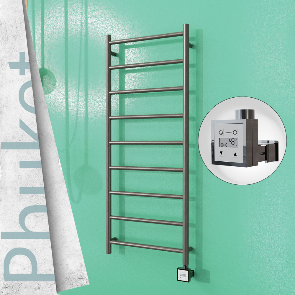 Phuket Electric Towel Warmer 500x1200 Satine Finish Ktx3 200 W - 1