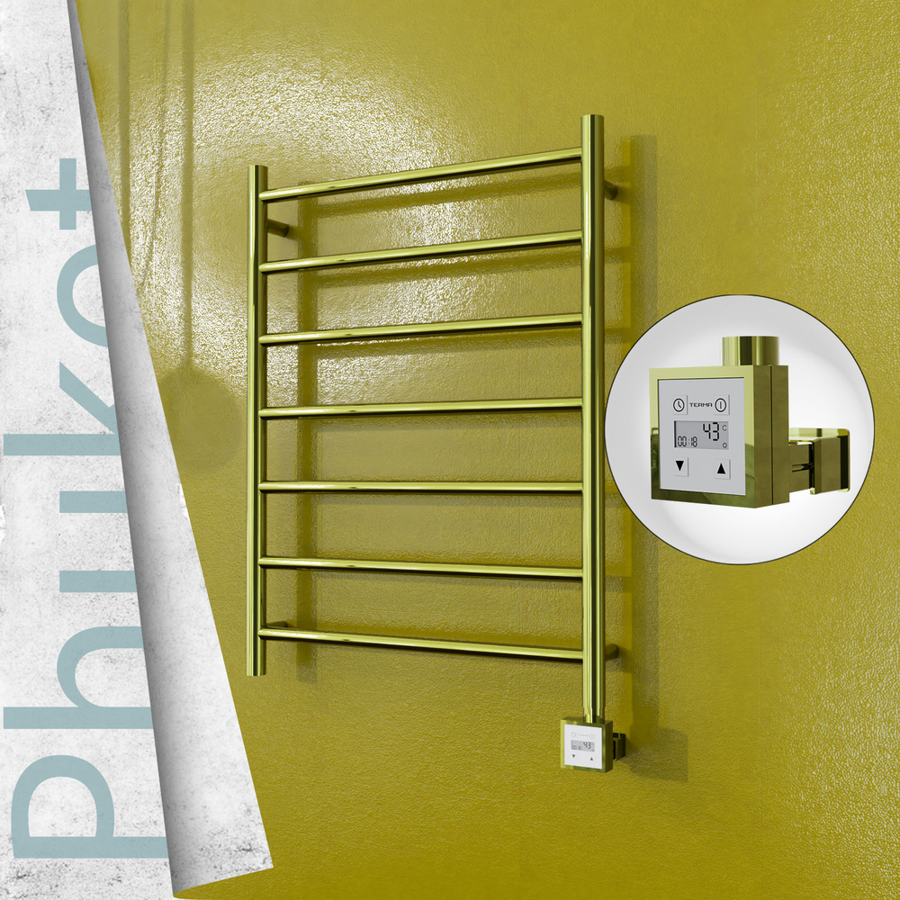 Phuket Electric Towel Warmer 600x800 Gold Ktx3 200 W - 1