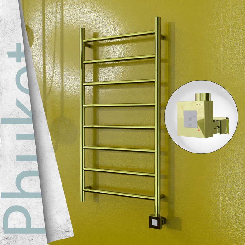 Phuket Electric Towel Warmer  500x1000 Gold Ktx1 200 W 