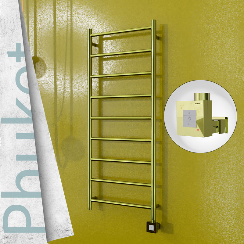 Phuket Electric Towel Warmer  500x1200 Gold Ktx1 200 W 