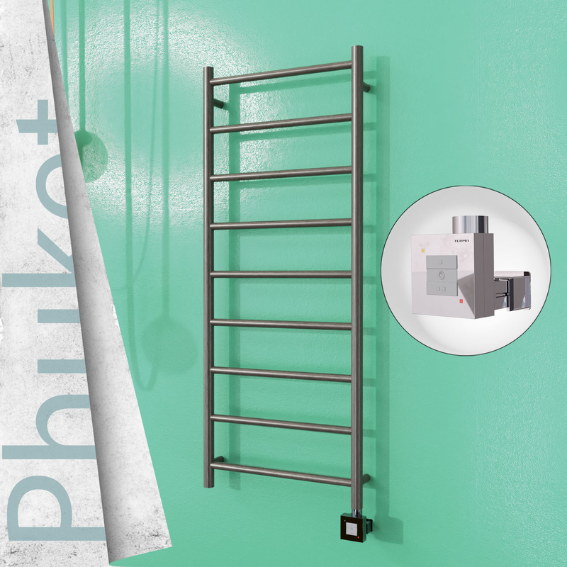 Phuket Electric Towel Warmer  500x1200 Satine Finish Ktx1 200 W 
