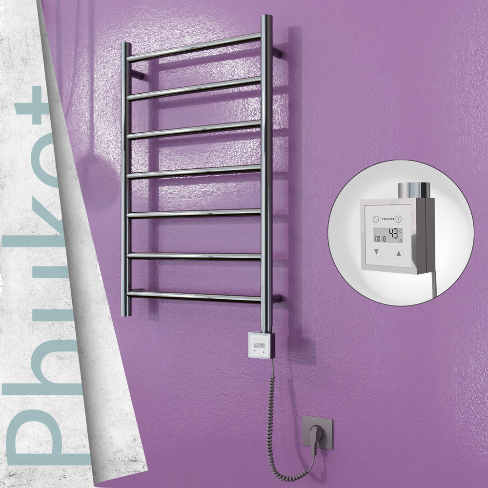 Phuket Elektrikli Havlupan 500x800 Ayna Polisaj (KTX3 Termostat) 200W Spiral Kablolu - 1