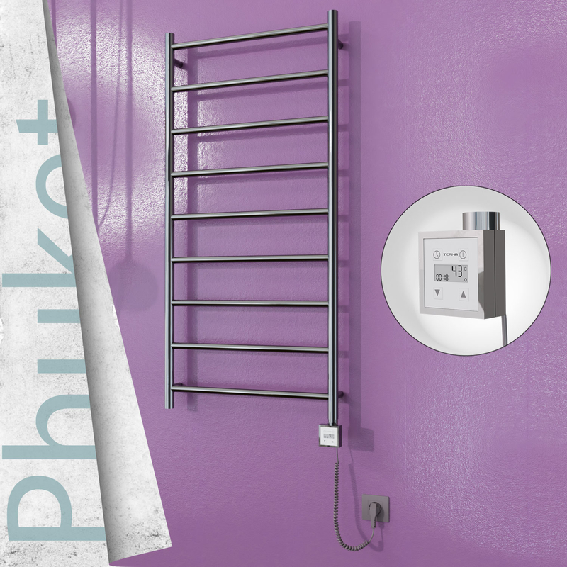 Phuket Sèche Serviettes Electrique 600x1200 Finition de polissage Ktx3 300 Watt Câble en spirale