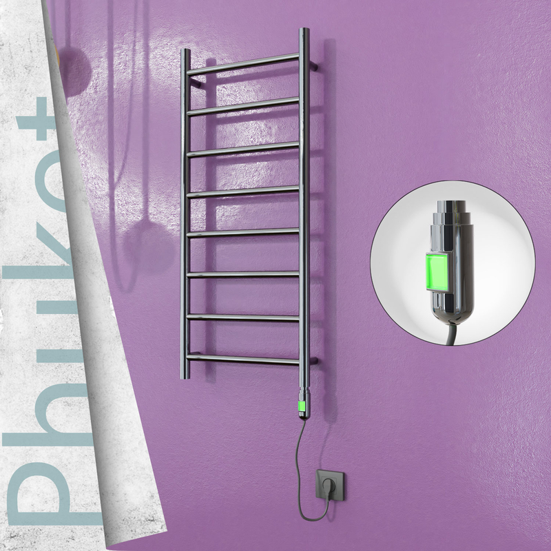 Phuket Elektrikli Paslanmaz Çelik Havlupan 400x1000 Ayna Polisaj (On/Off Düğmeli) 200W