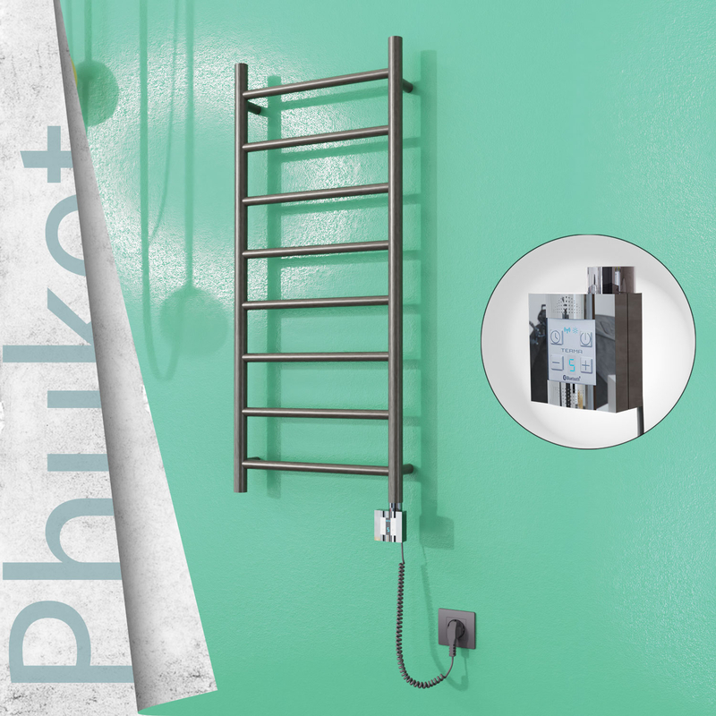 Phuket Elektrikli Paslanmaz Çelik Havlupan 400x1000 Satin Polisaj (KTX4 Termostat) 200W Spiral Kablolu 