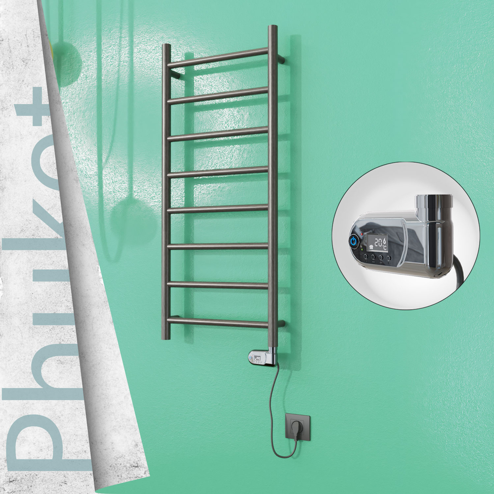 Phuket Elektrikli Paslanmaz Çelik Havlupan 400x1000 Satin Polisaj (Thesis Termostat) 200W - 1