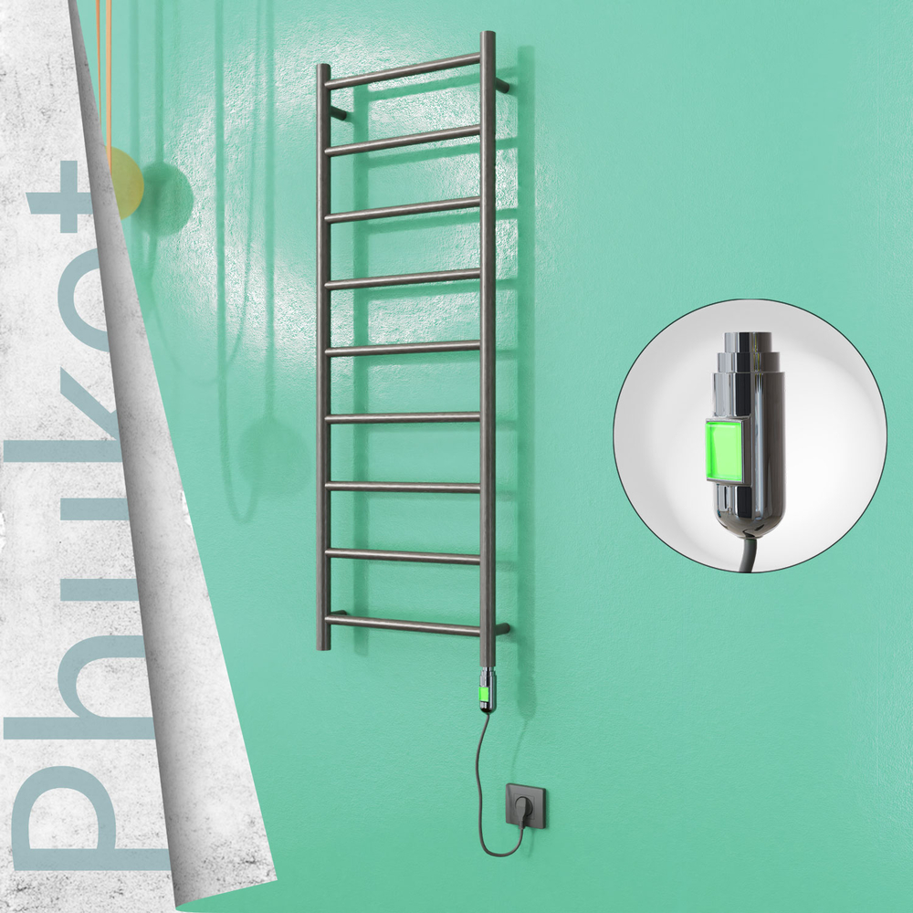 Phuket Elektrikli Paslanmaz Çelik Havlupan 400x1200 Satin Polisaj (On/Off Düğmeli) 200W - 1