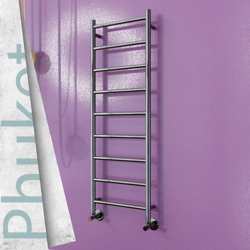 Phuket Sèche-serviettes en Inox 400x1200 Poli Miroir - 1