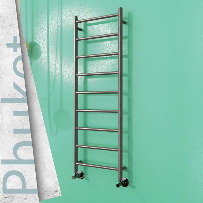 Phuket Stainless Steel Towel Rail 400x1200 Satin Polished 