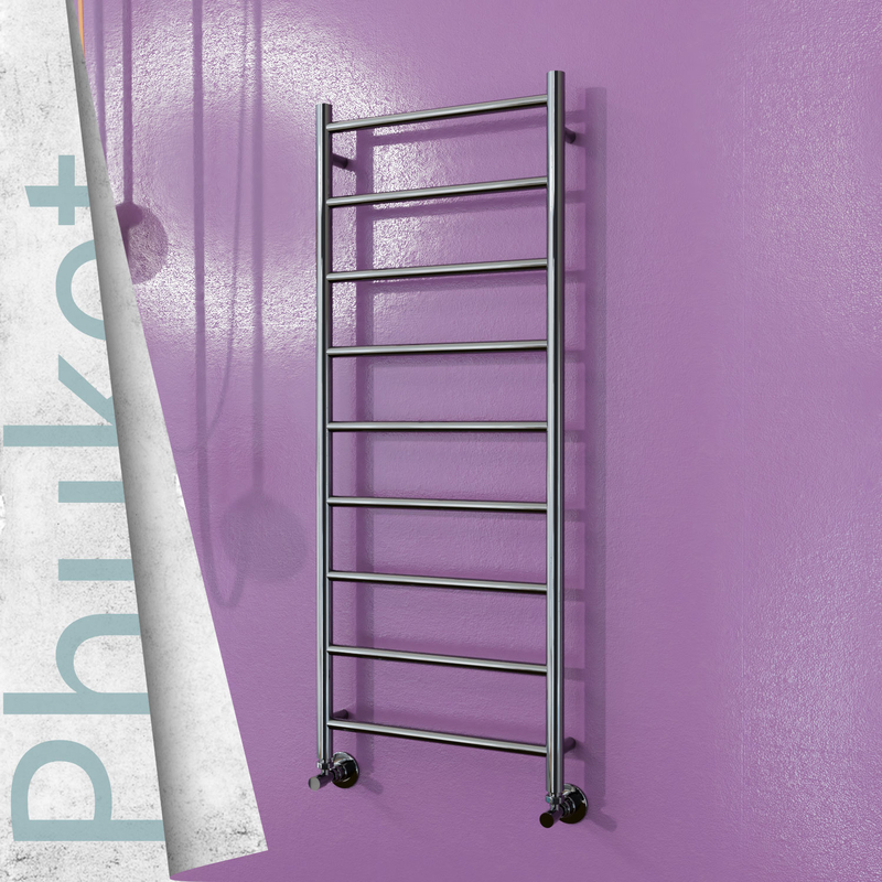 Phuket Stainless Steel Towel Rail 500x1200 Mirror Polished 