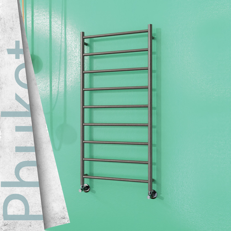 Phuket Stainless Steel Towel Rail 600x1200 Satin Polished 