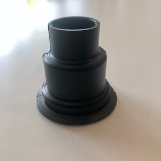 Pipe Sleeve Push - Fit Plastic Noir - 1
