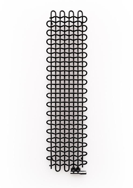 PLC V Design Towel Warmer 463x1800 Black
