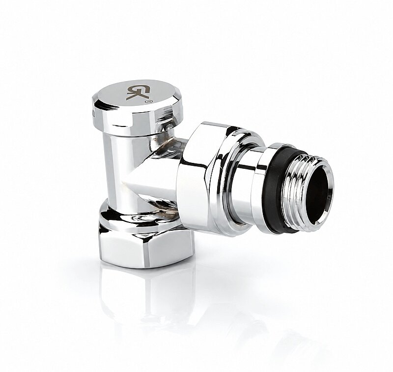 Radyatör Dönüş Vanası 1/2'' Krom Köşe