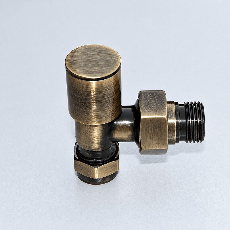 Radiator Valve 1/2'' Antique Corner Pex (Metal Head 16x2 Connection)