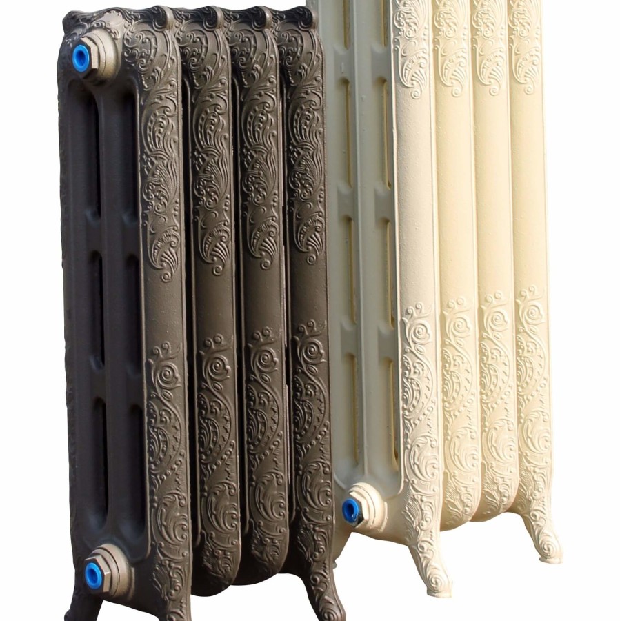 Retro Döküm Radyatör Ayaklı 3 Kolon 768x408 Astar Boya - 1