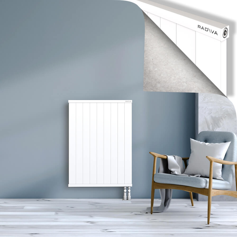 Rio Dekoratif Alüminyum Radyatör 1000x904 Beyaz - 3