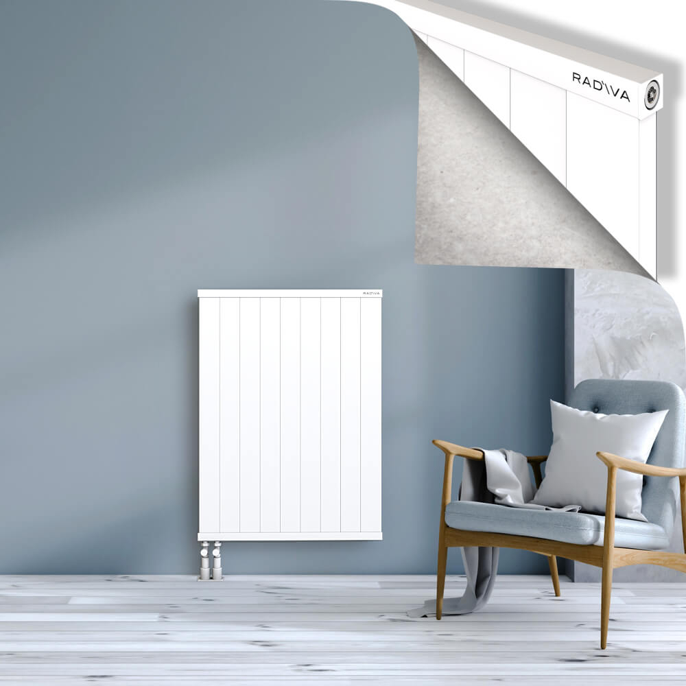 Rio Dekoratif Alüminyum Radyatör 1000x904 Beyaz - 4