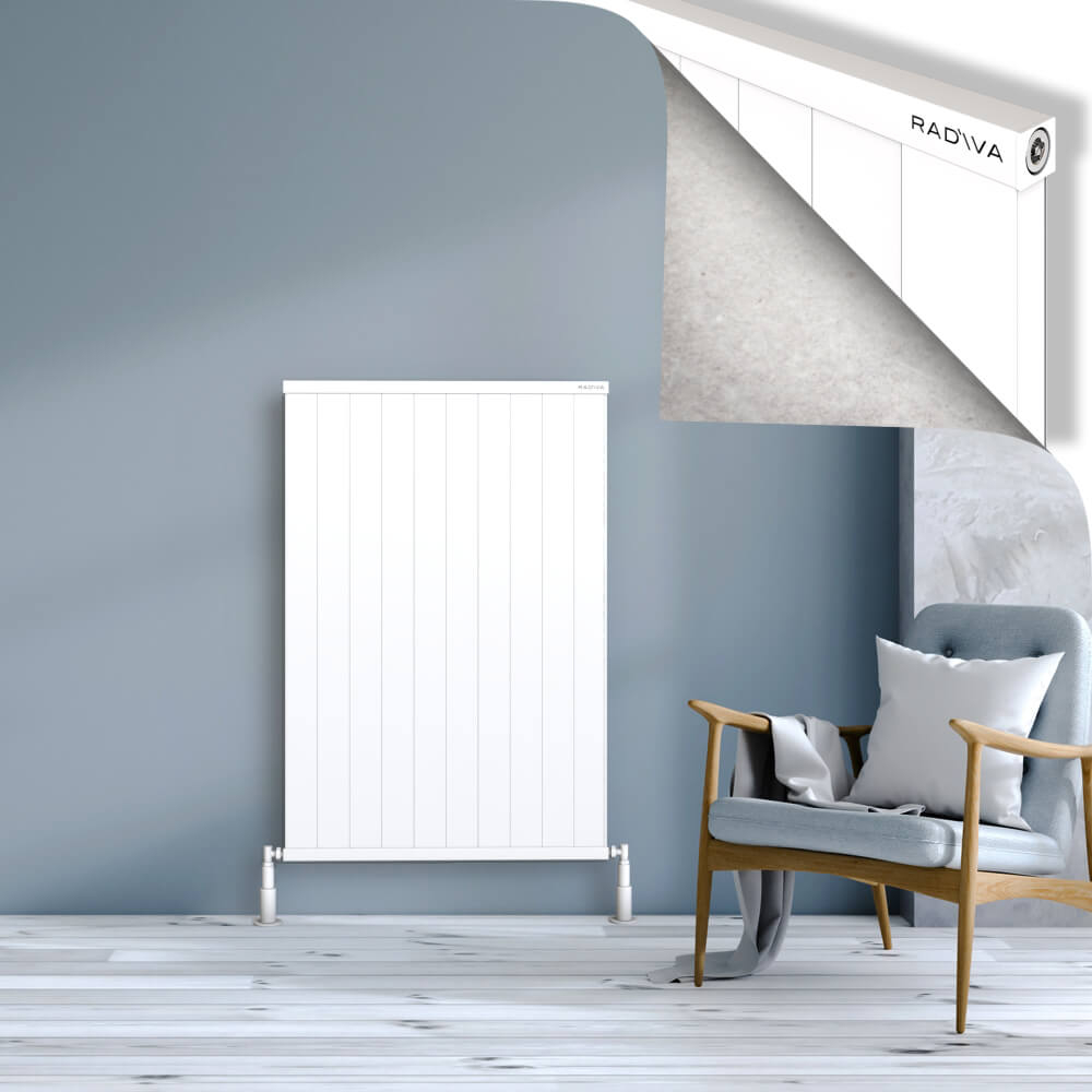 Rio Dekoratif Alüminyum Radyatör 1200x1004 Beyaz - 1