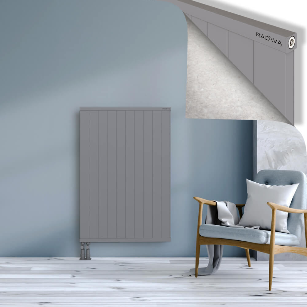 Rio Dekoratif Alüminyum Radyatör 1200x1004 Gri - 4
