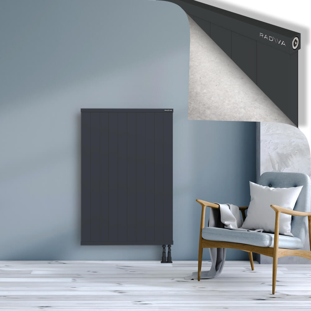 Rio Dekoratif Alüminyum Radyatör 1200x1004 Koyu Antrasit - 3