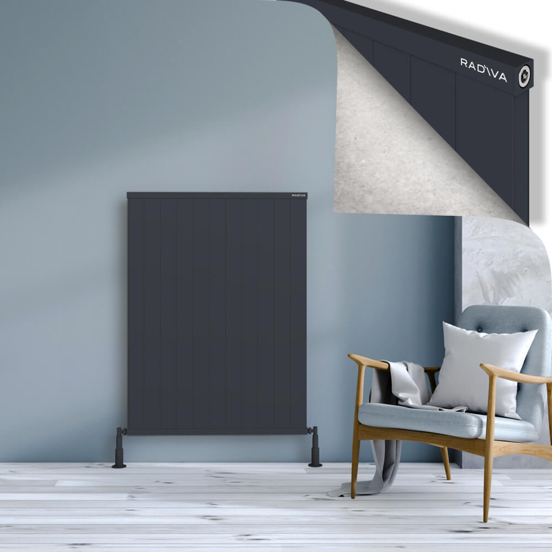 Rio Dekoratif Alüminyum Radyatör 1200x1104 Koyu Antrasit