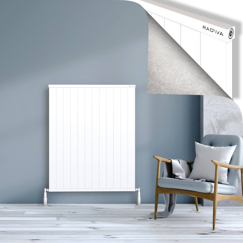 Rio Dekoratif Alüminyum Radyatör 1200x1204 Beyaz