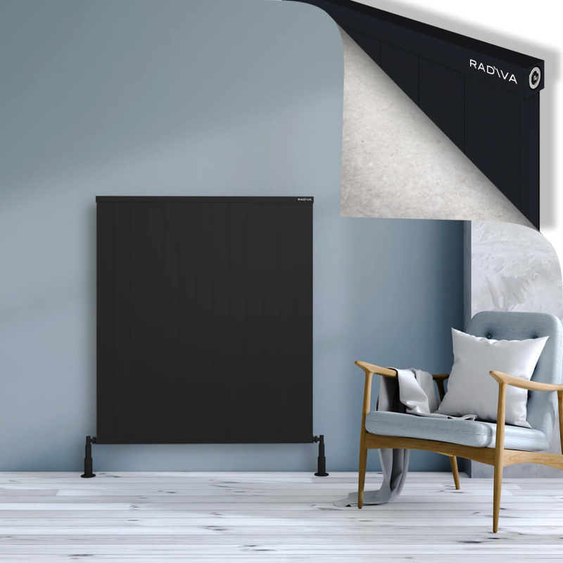 Rio Dekoratif Alüminyum Radyatör 1200x1304 Siyah 