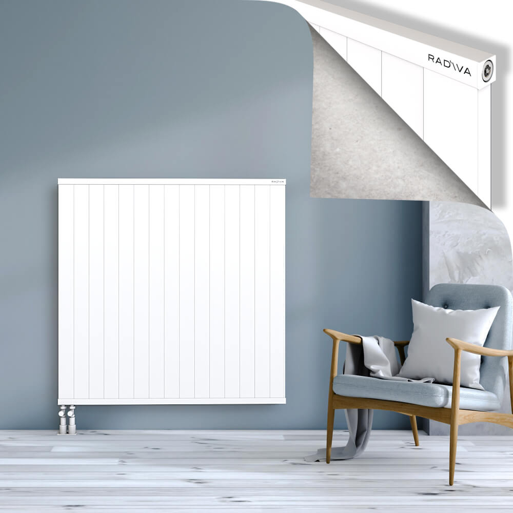 Rio Dekoratif Alüminyum Radyatör 1200x1504 Beyaz - 4