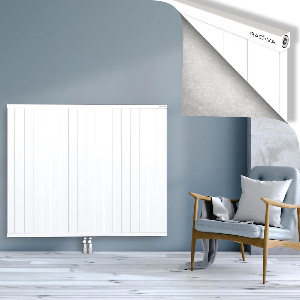 Rio Dekoratif Alüminyum Radyatör 1200x1804 Beyaz - 2