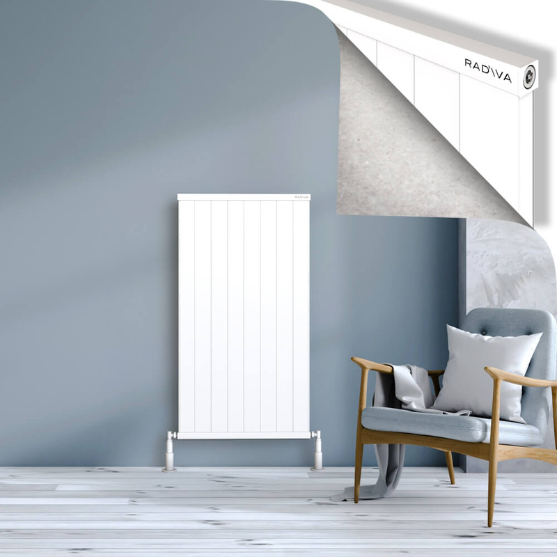 Rio Dekoratif Alüminyum Radyatör 1200x804 Beyaz 