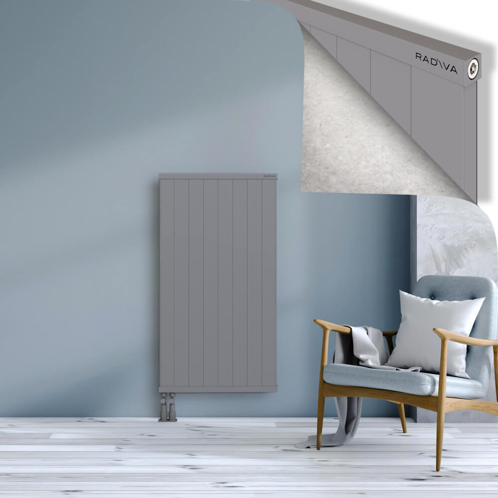 Rio Dekoratif Alüminyum Radyatör 1200x804 Gri - 4