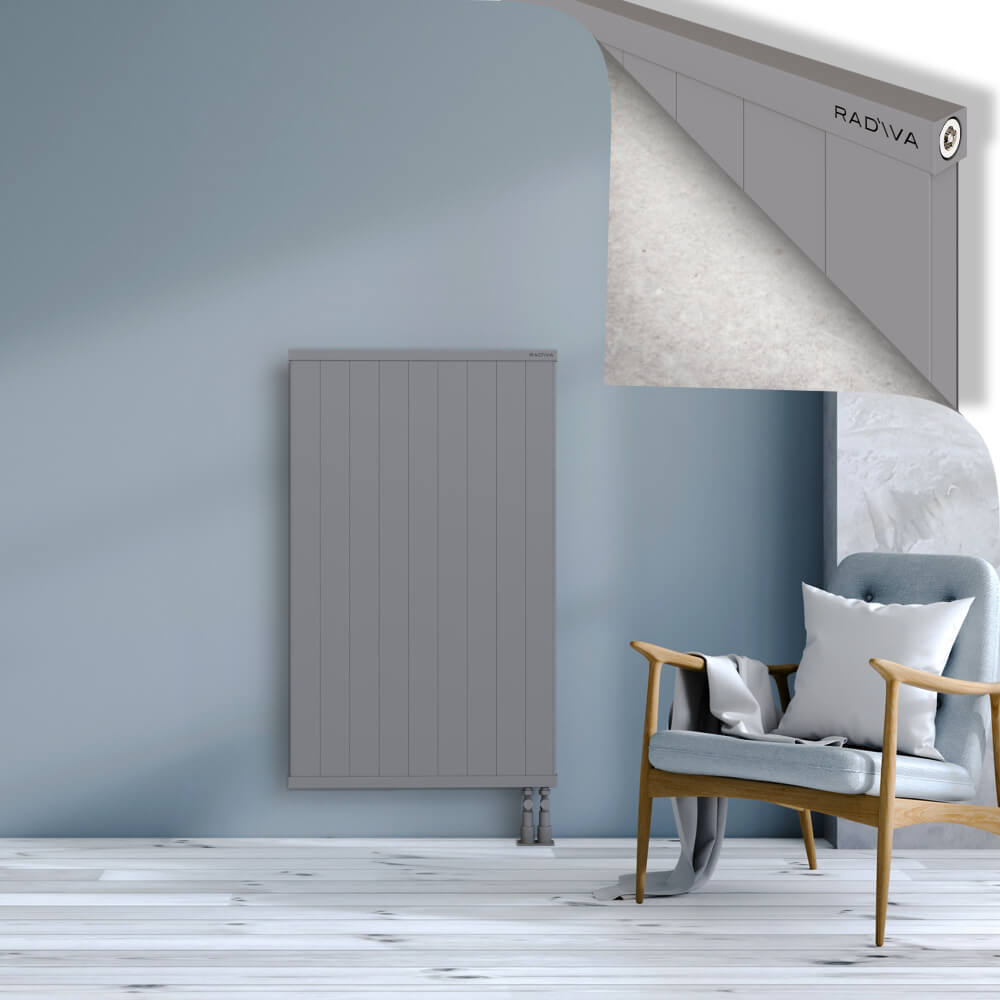 Rio Dekoratif Alüminyum Radyatör 1200x904 Gri - 3