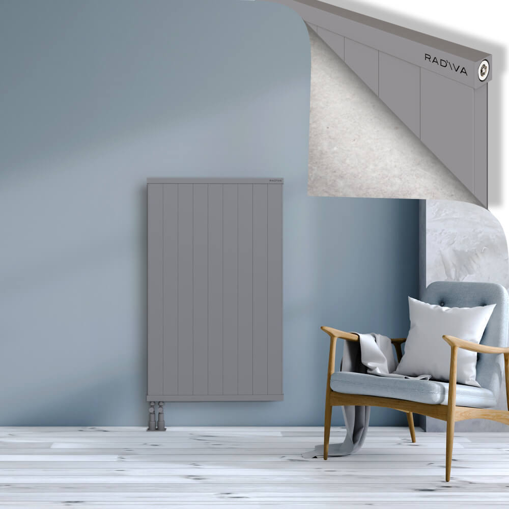 Rio Dekoratif Alüminyum Radyatör 1200x904 Gri - 4