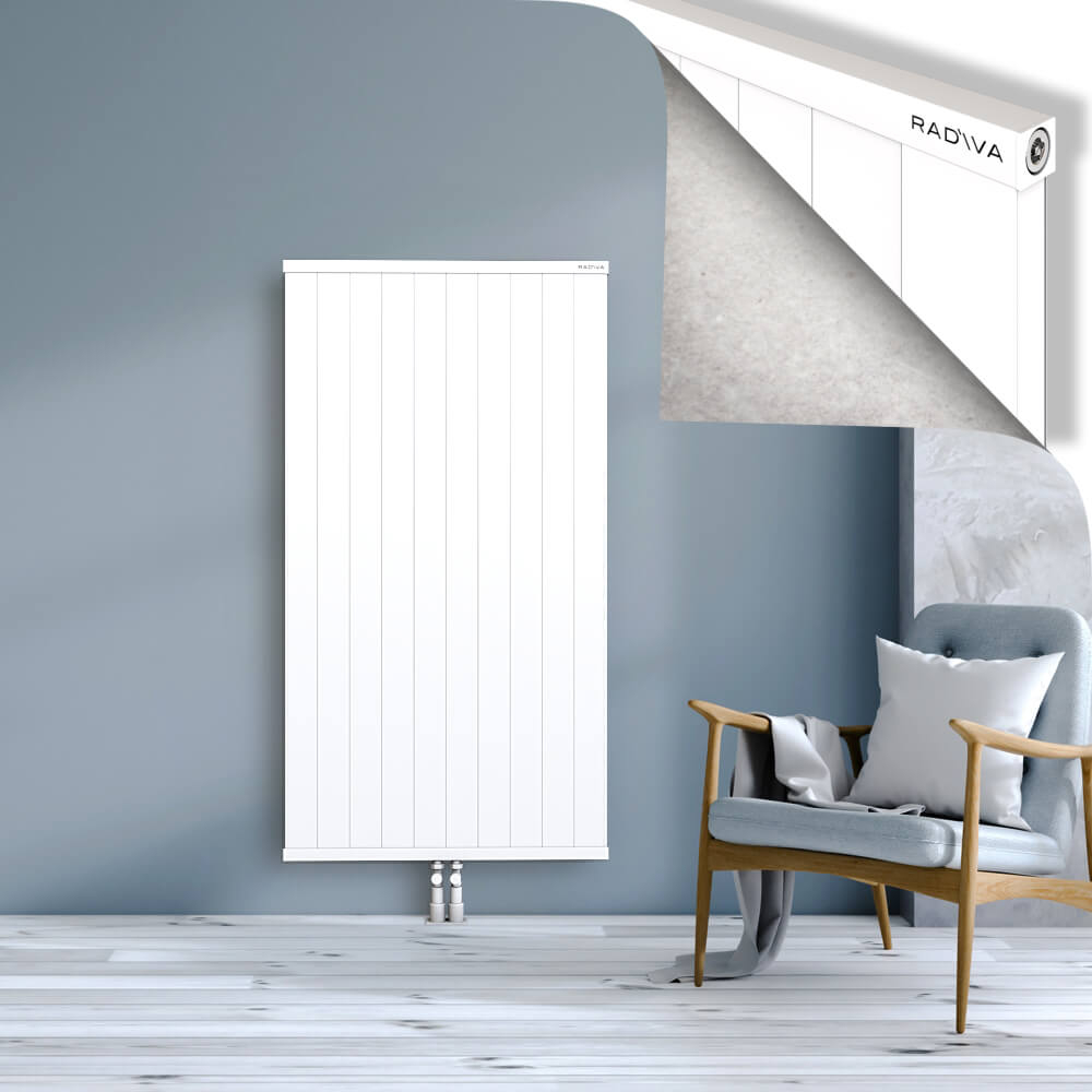 Rio Dekoratif Alüminyum Radyatör 1500x1004 Beyaz - 2