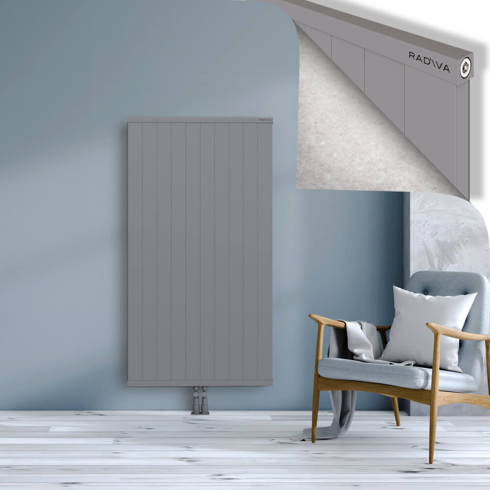 Rio Dekoratif Alüminyum Radyatör 1500x1004 Gri - 2
