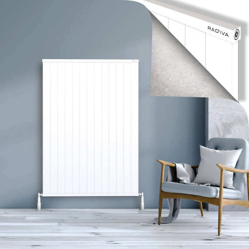 Rio Dekoratif Alüminyum Radyatör 1500x1304 Beyaz
